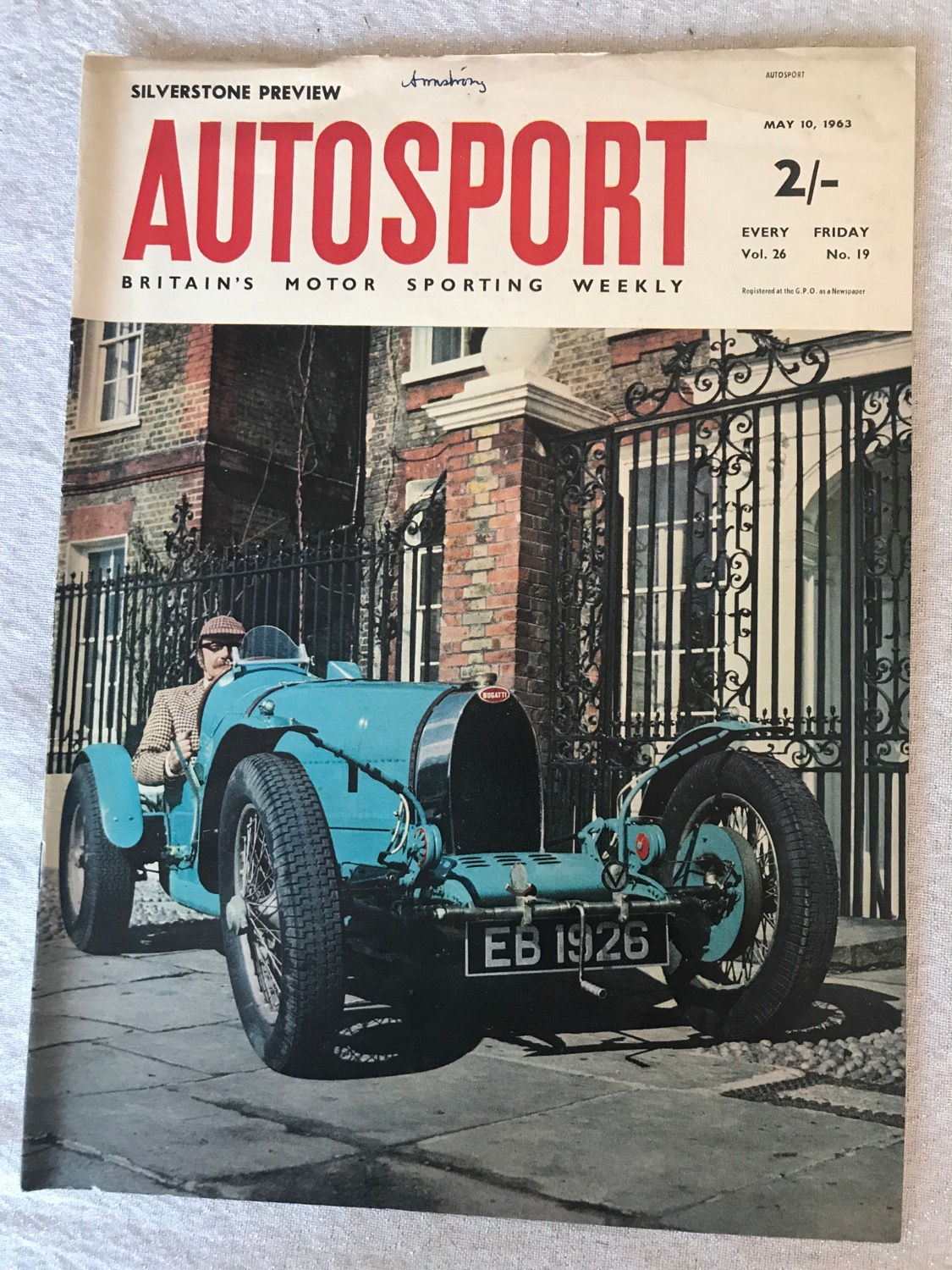 Autosport 10 May 1963 Test Bugatti T35 Bonnier Porsche Wins Targa Florio