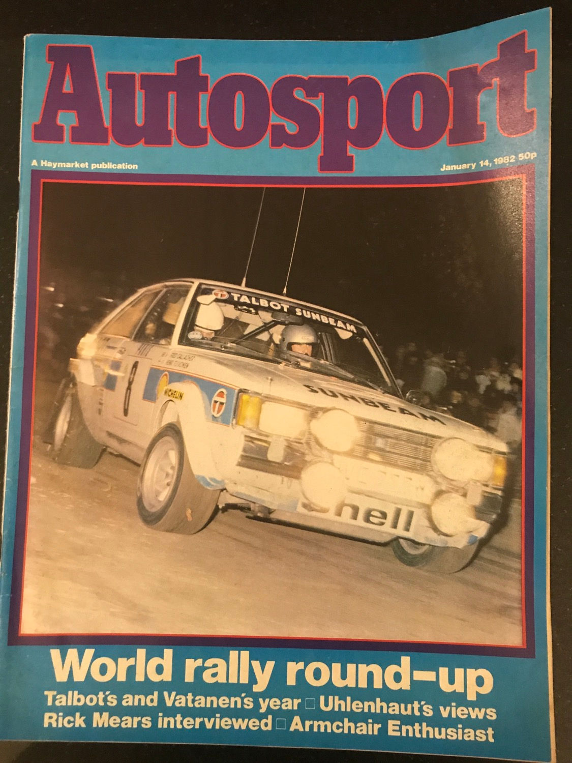 Autosport Magazine 14 January 1982 World Rally Championship  Review Vatanen