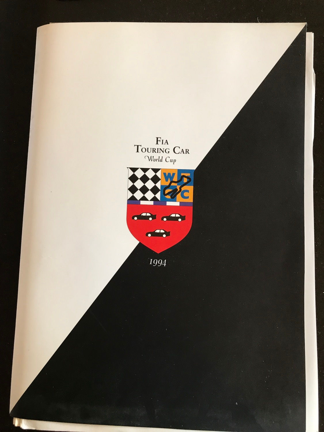 Race Programme Donington 16 October 1994 FIA Touring Car World Cup Press Pack A4