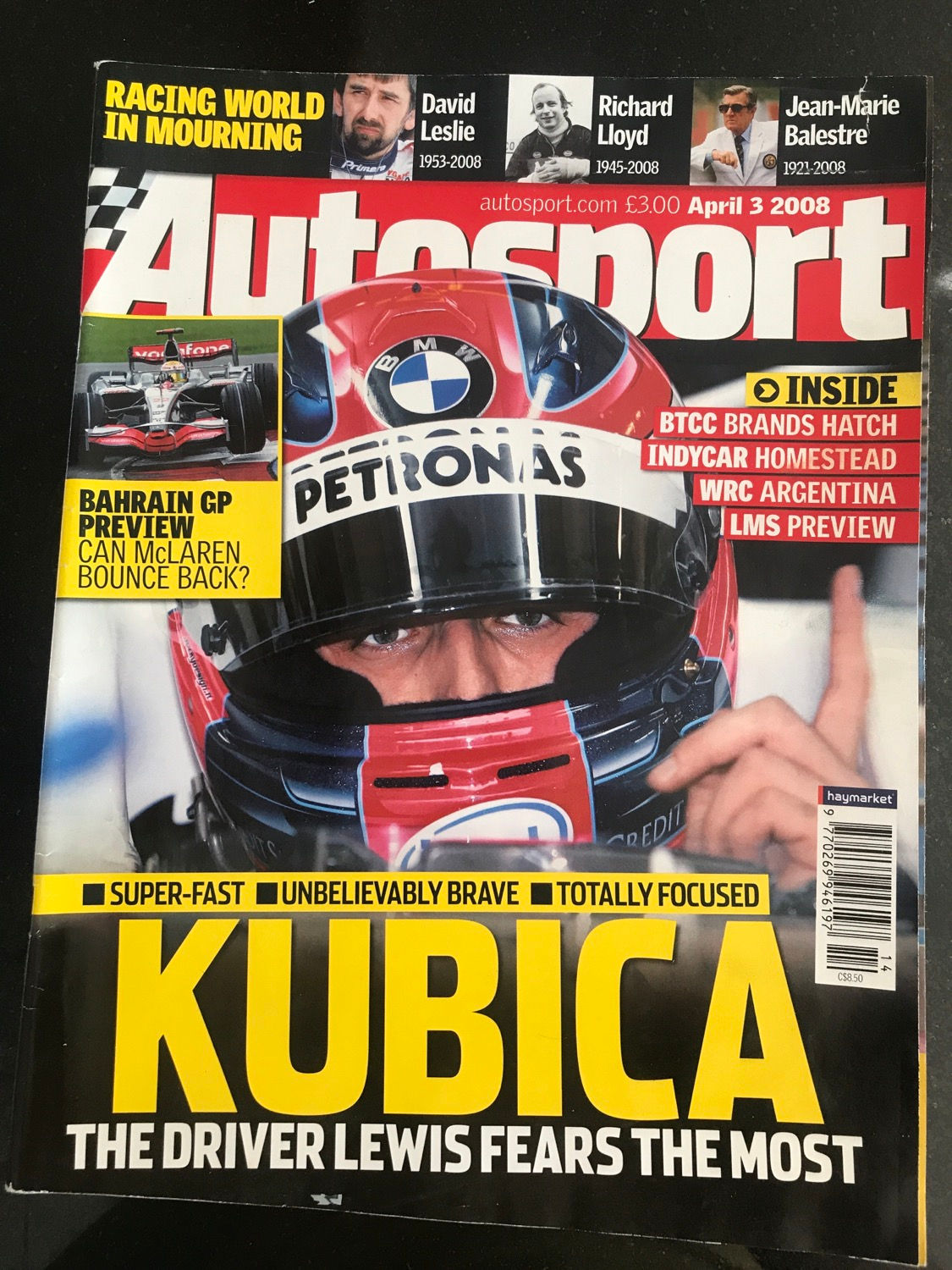 Autosport Magazine 3 April 2008 Obituary David Leslie Loeb Wins Argentine Rally