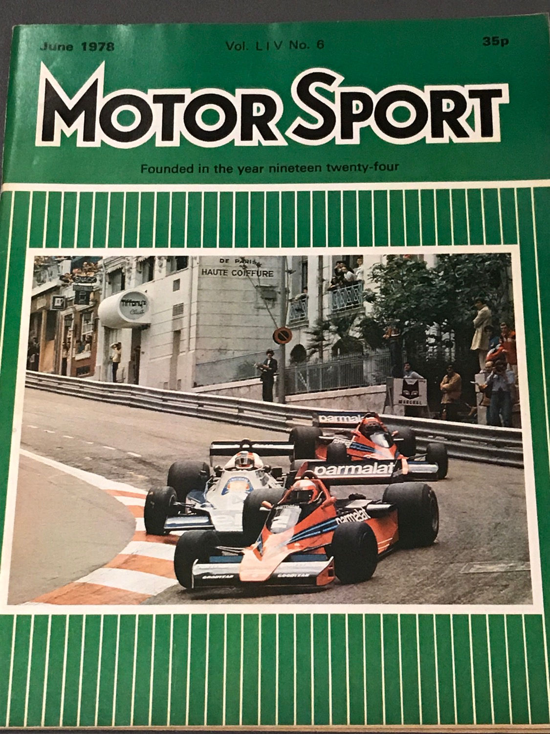 Motor Sport Magazine June 1978 Monaco F1 Reliant Scimitar GTE Portuguese Rally
