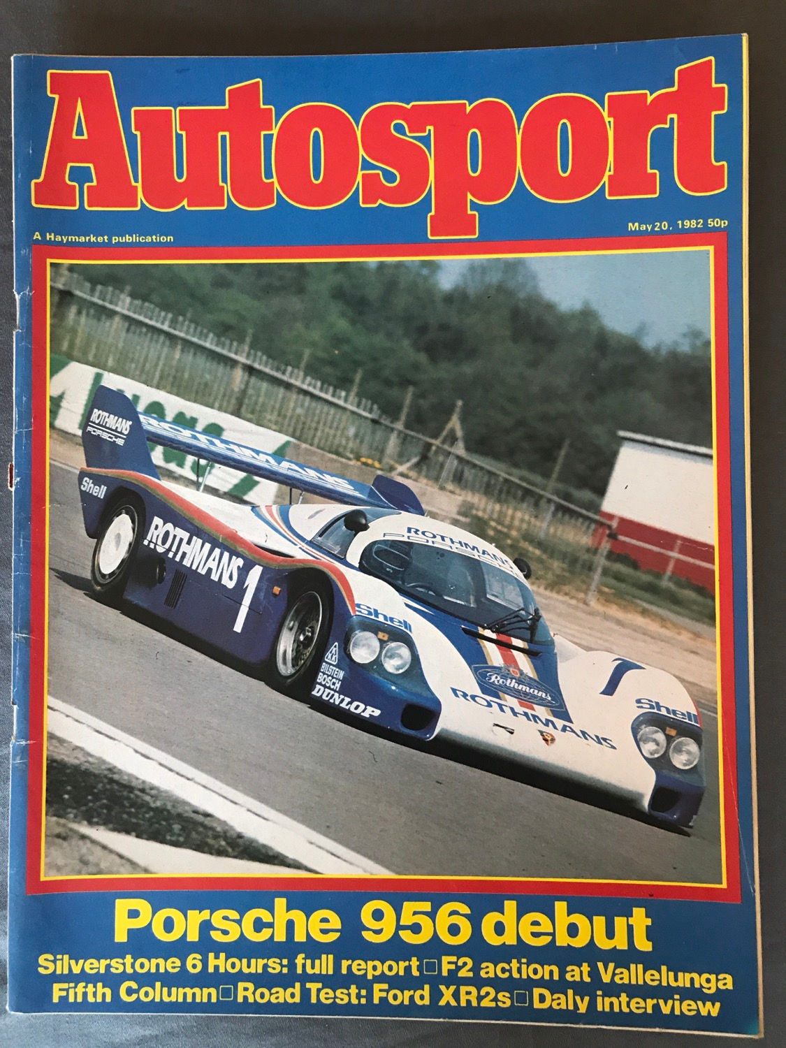Autosport Magazine 20 May 1982 Patrese Albereto Lancia Wins Silverstone 6 Hrs