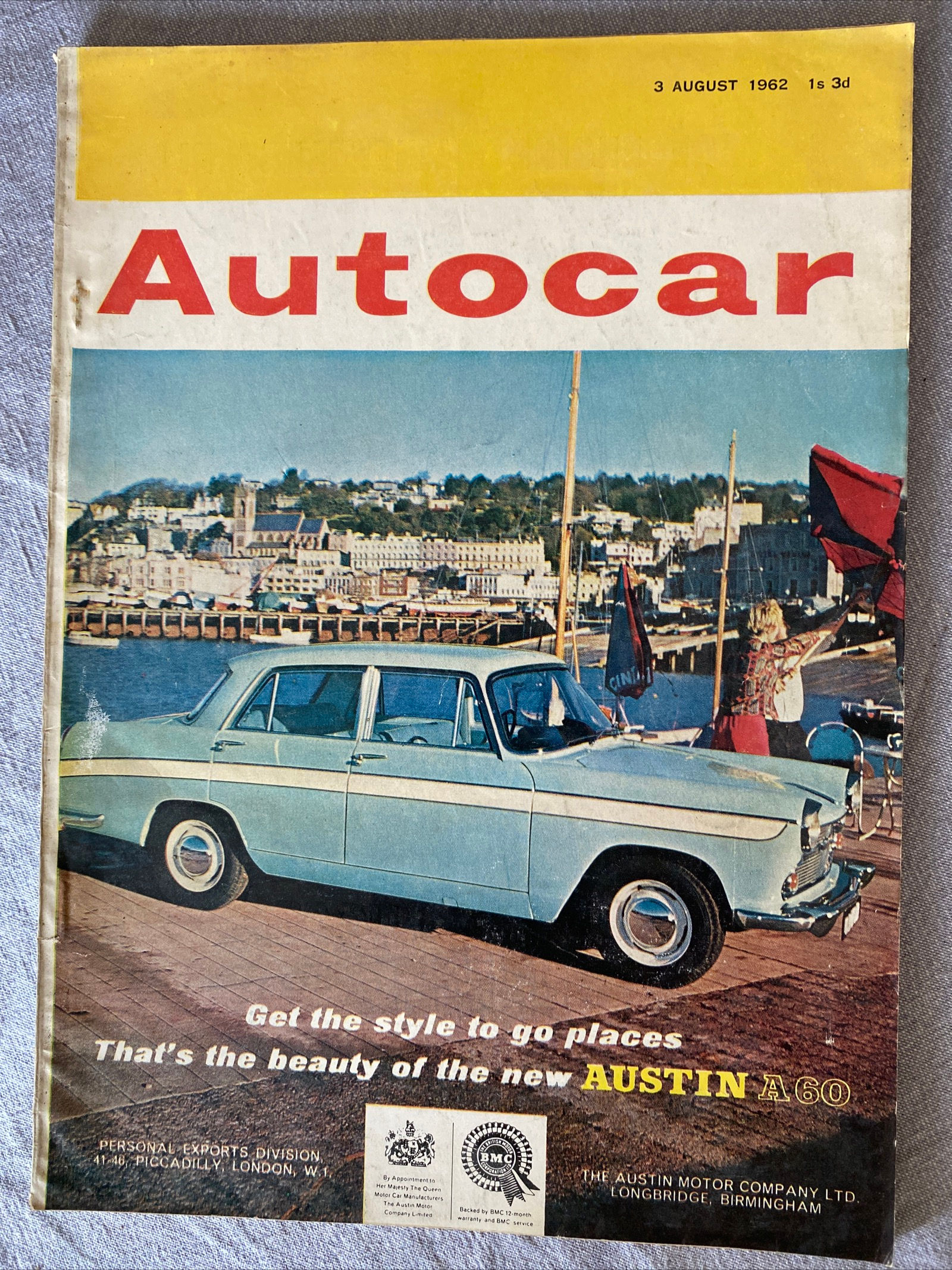 Autocar Magazine 3 August 1962 Test Facel Vega 11 Tornado Talisman German GP 