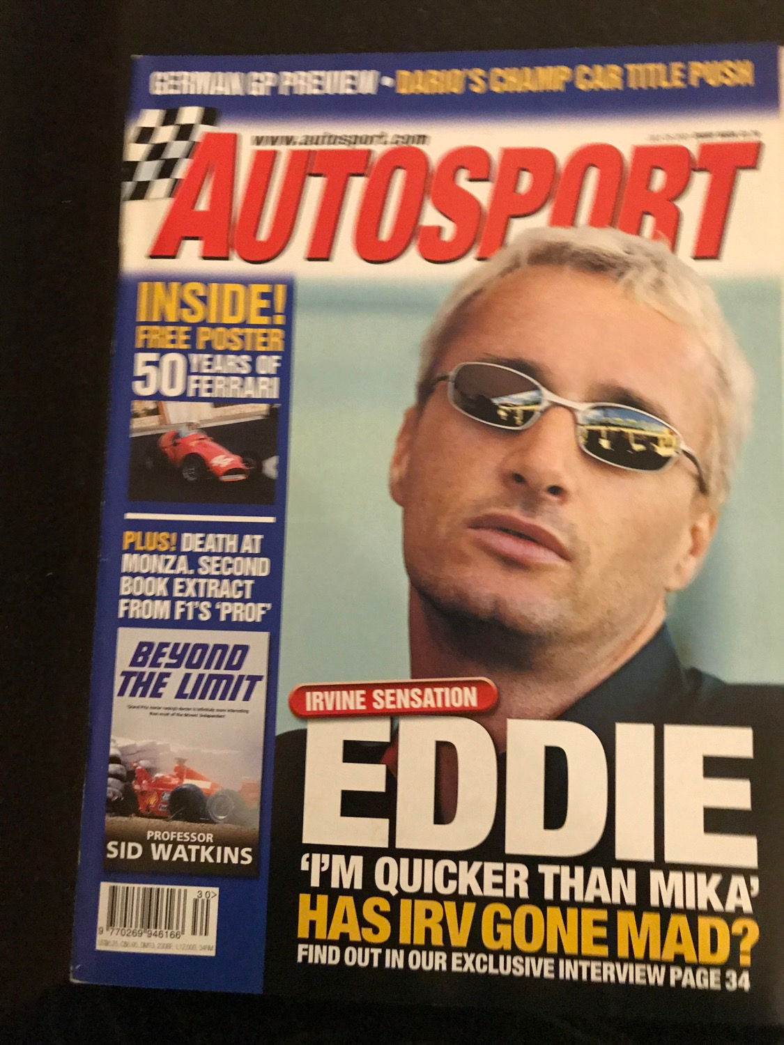 Autosport Magazine 26 July 2001 Makinen Wins Safari Rally Plato Knockhill BTCC