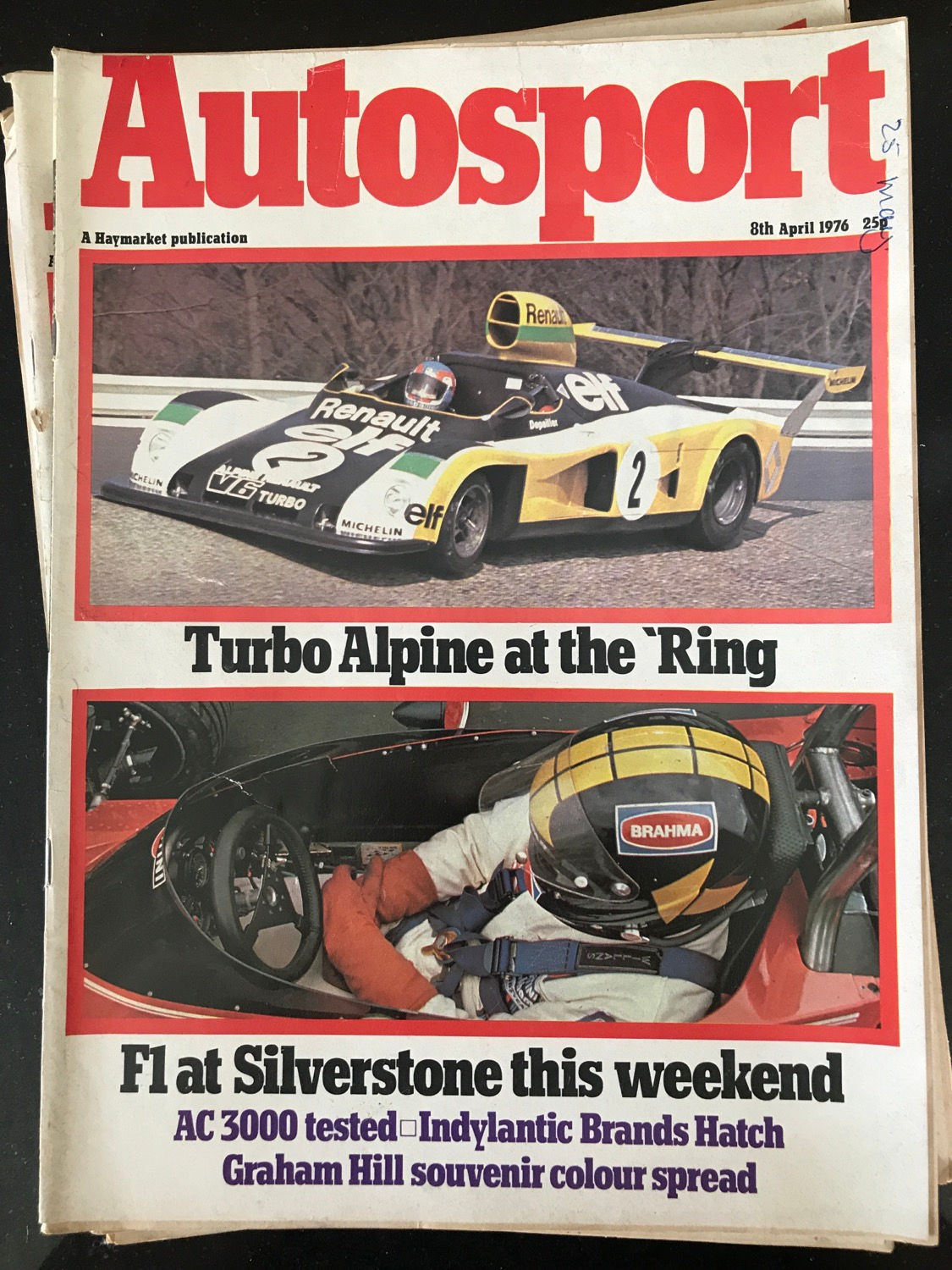 Autosport Magazine 8 April 1976 Test AC ME3000 Graham Hill Colour Pictures