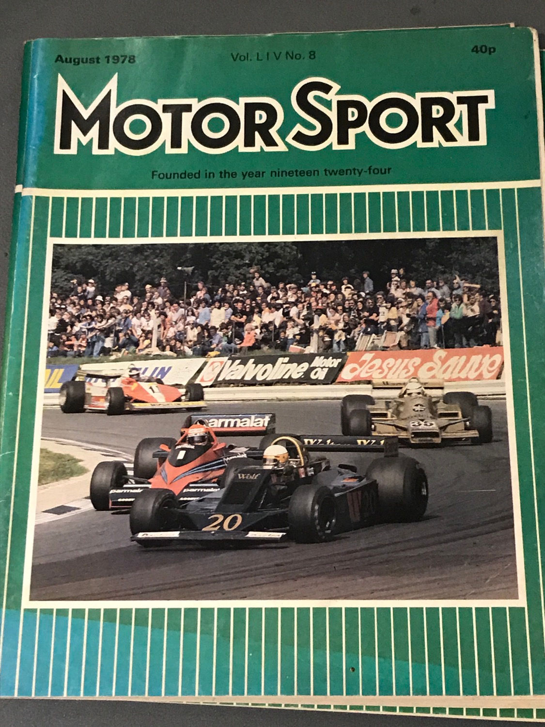 Motor Sport Magazine August 1978 French & British F1 GP Test Ford Capri Mk2 3000
