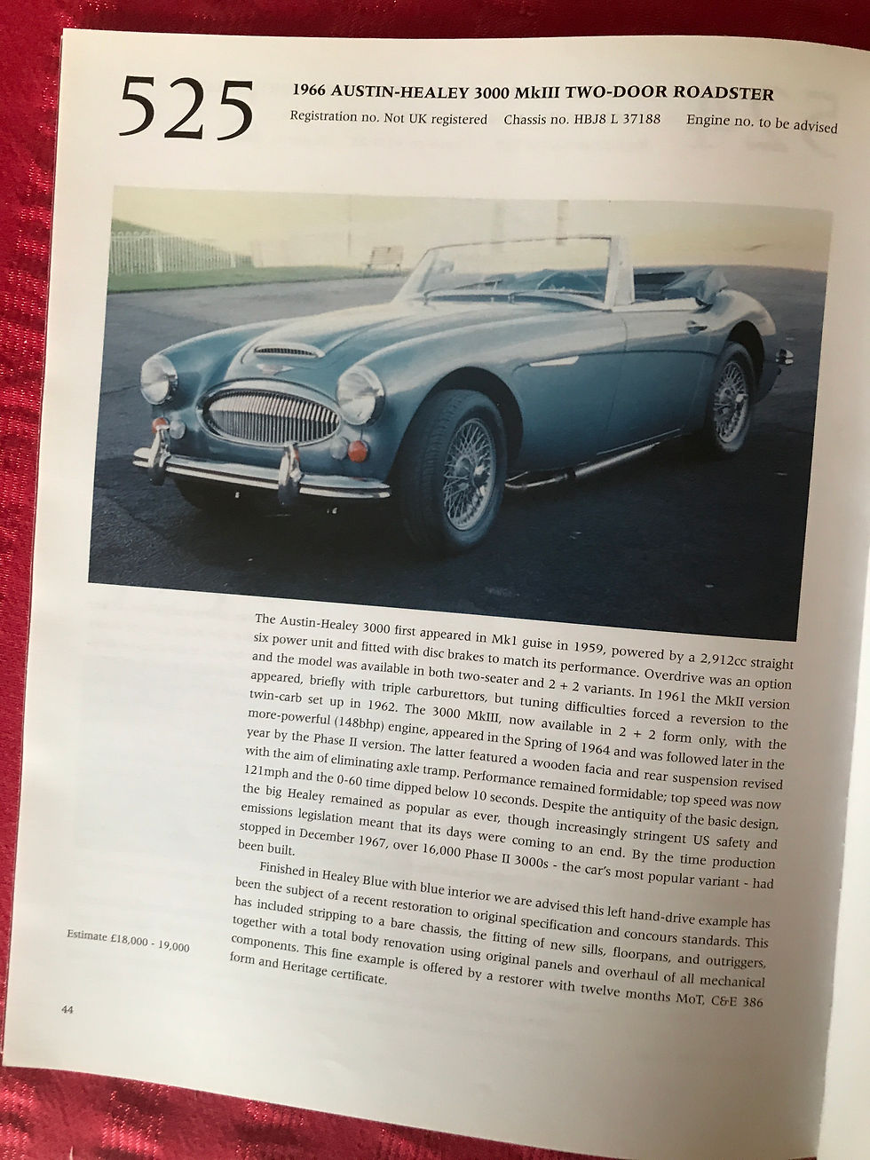 Thumbnail: Brooks Auction Catalogue Olympia London February 1997 Motor Cars Automobilia 