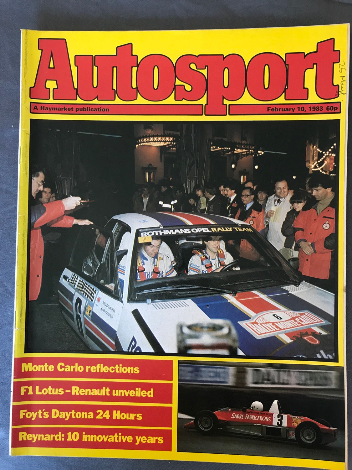 Autosport Magazine 10 February 1983 Porsche Wins Daytona 24 Hrs Wyedean Rally