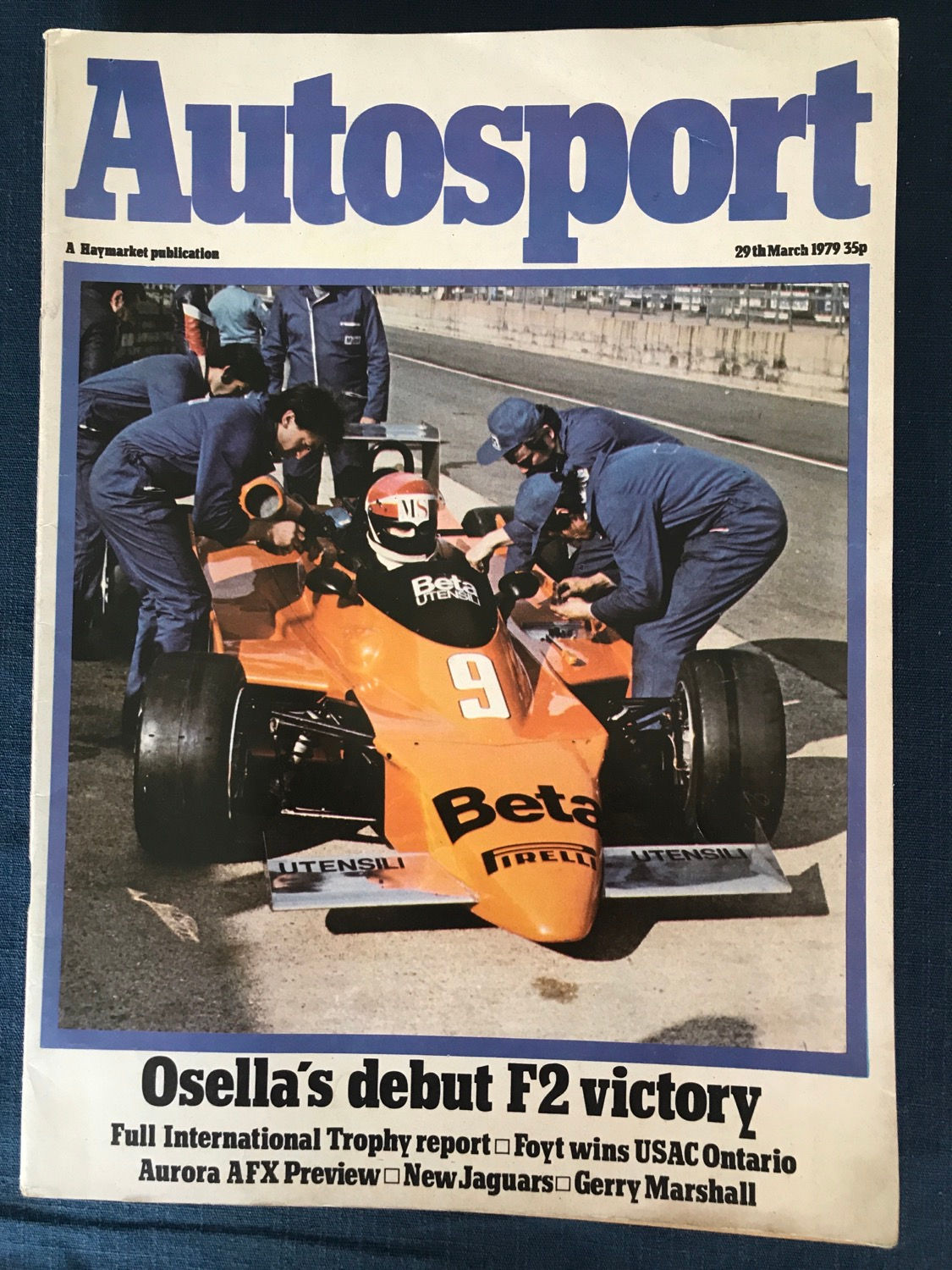 Autosport Magazine 29 March 1979 Cheever Osella Wins F2 Silverstone Mansell F3