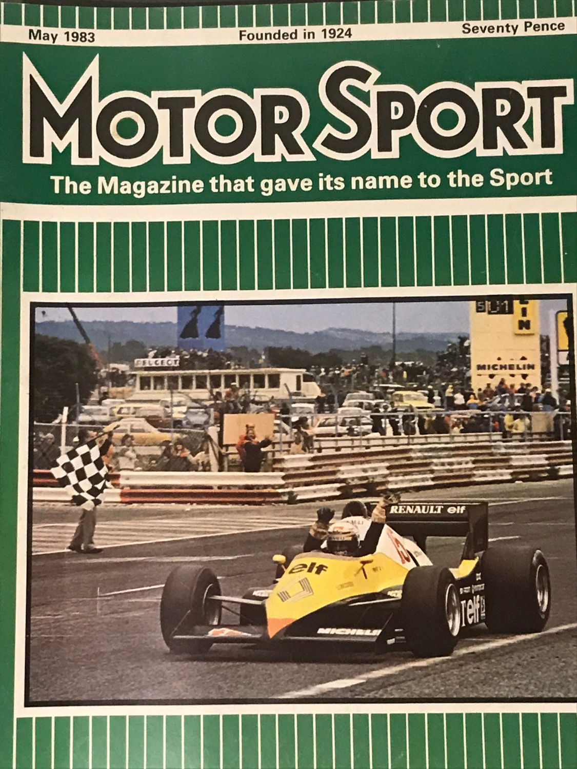 Motor Sport Magazine May 1983 Long Beach & French F1 GP Monza 1000km Brands ROC
