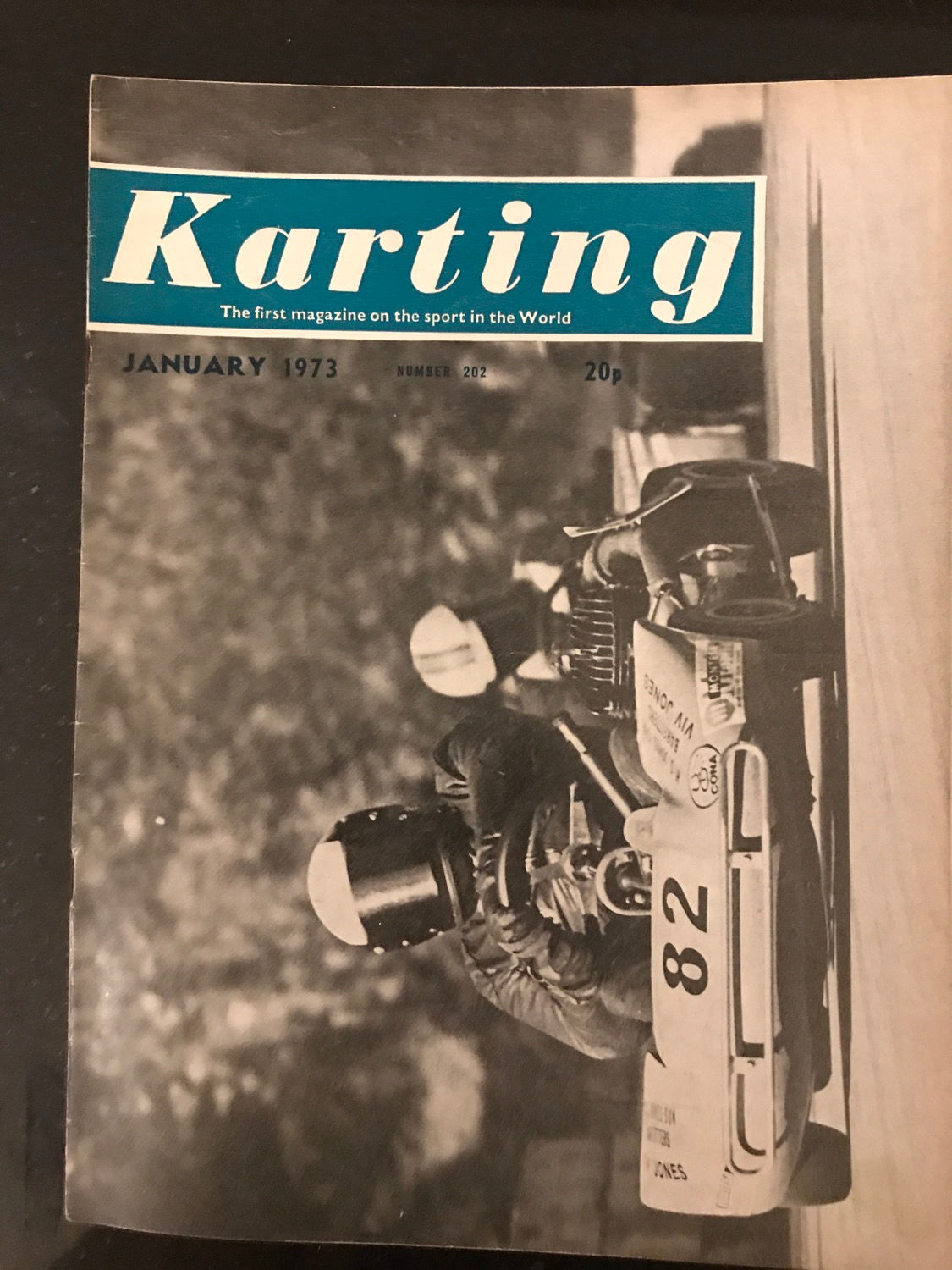 Karting Magazine Kart January 1973 Clay Pigeon Blyton Long Newnton Goldstein 