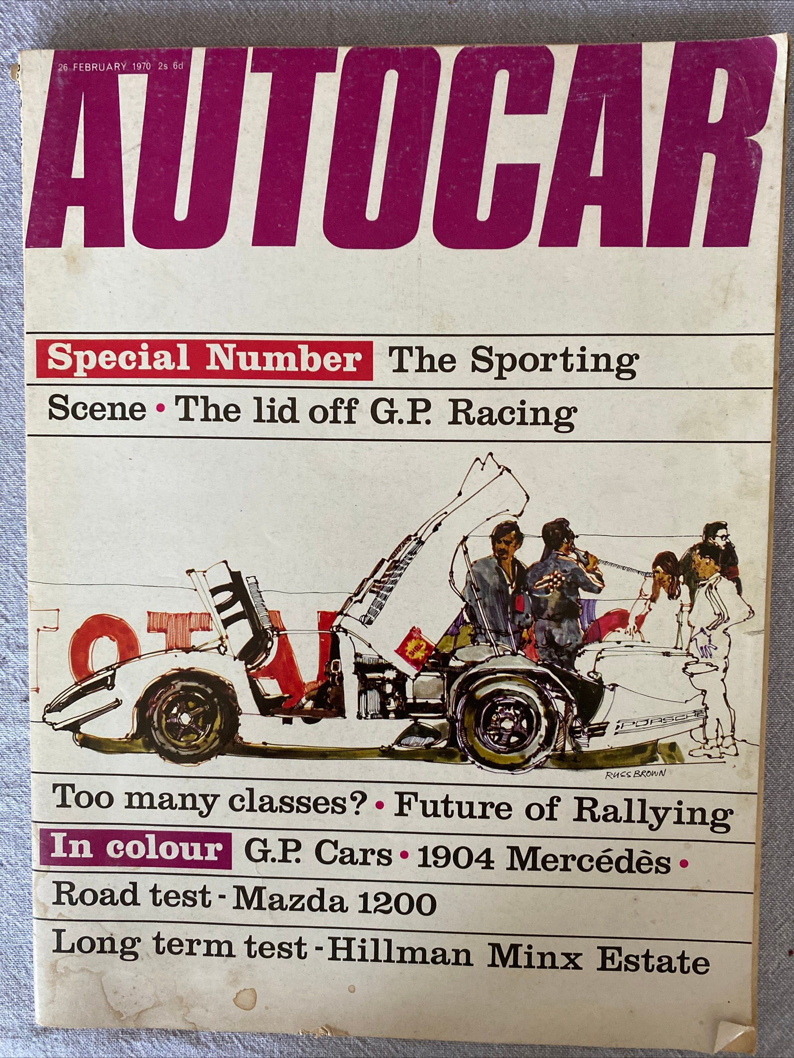 Autocar Magazine 26 February 1970 Test Mazda 1200  Hillman Estate Car Gremlin