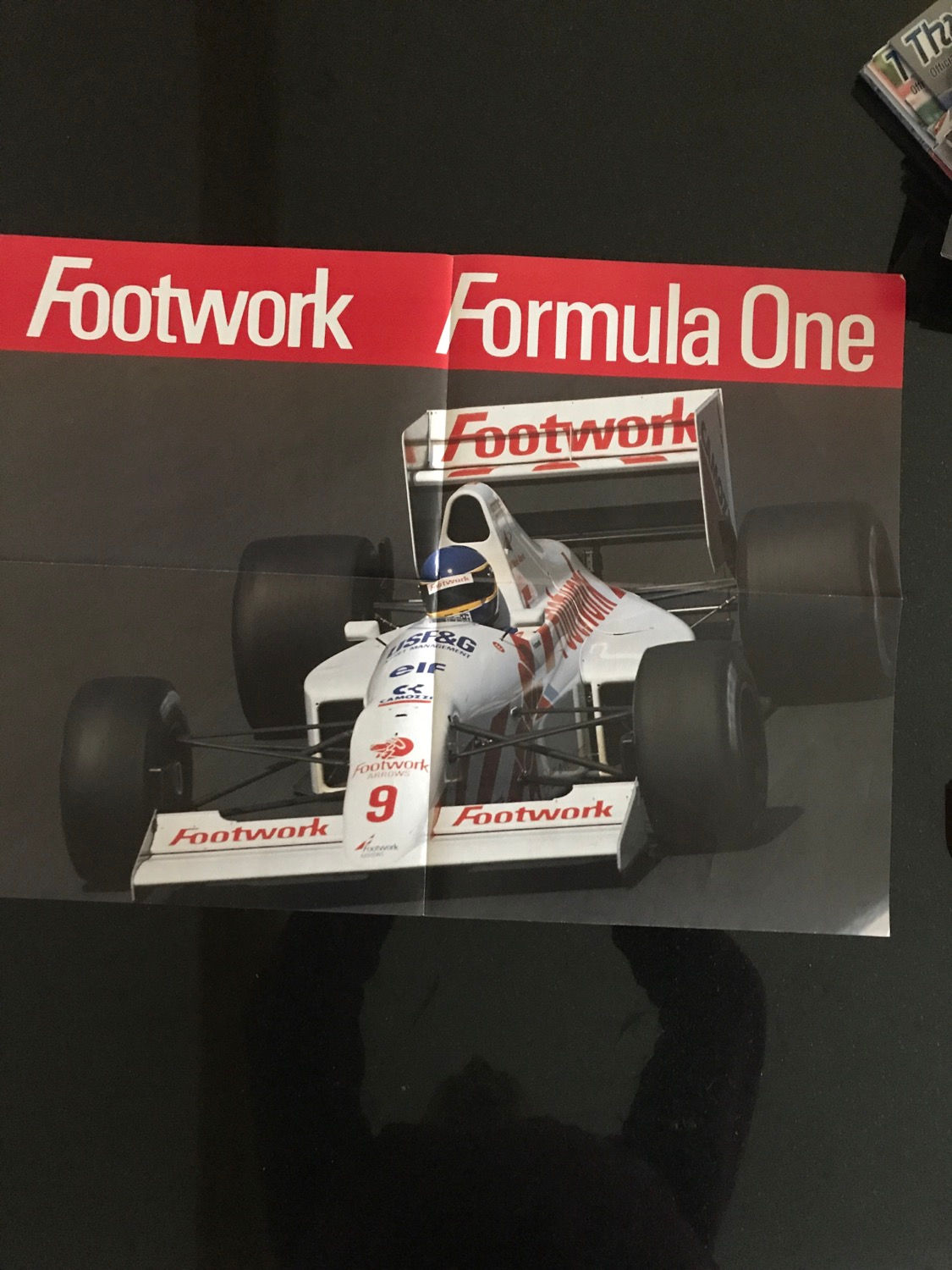 Michele Albereto Footwork Arrows Porsche  1991 Poster 58cm X 43cm Two Sided F1