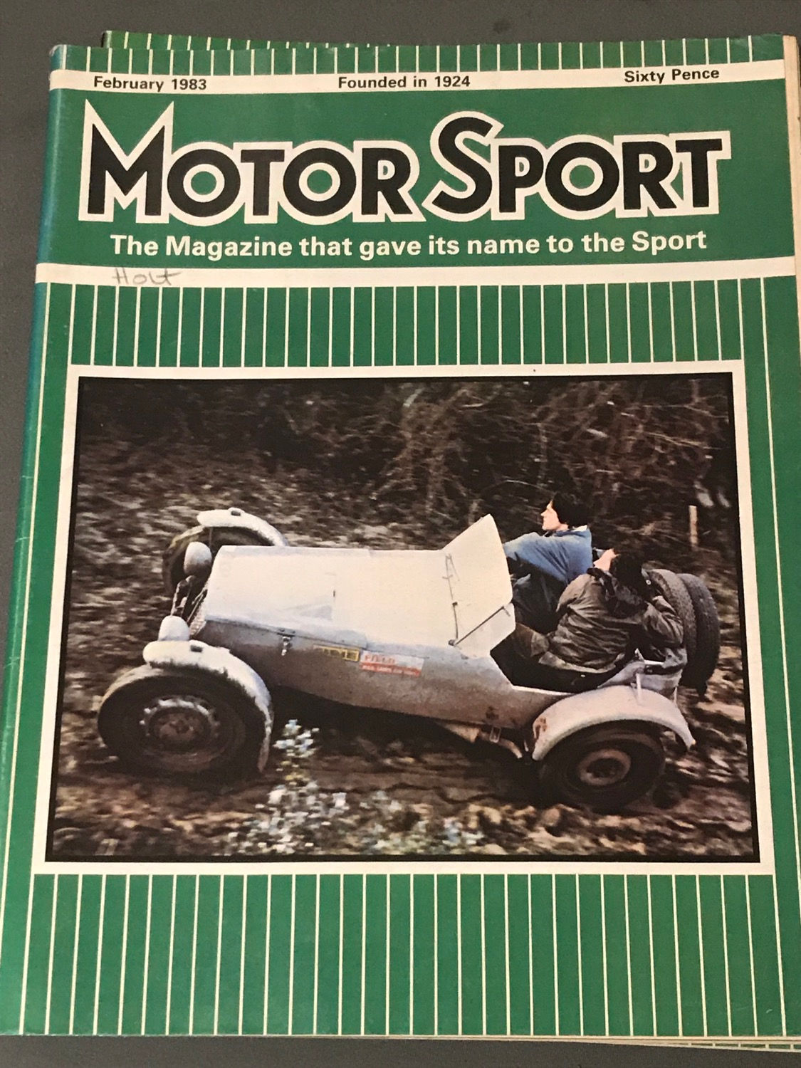 Motor Sport Magazine February 1983 Alfasud Turbo Frank Williams Exeter Trial