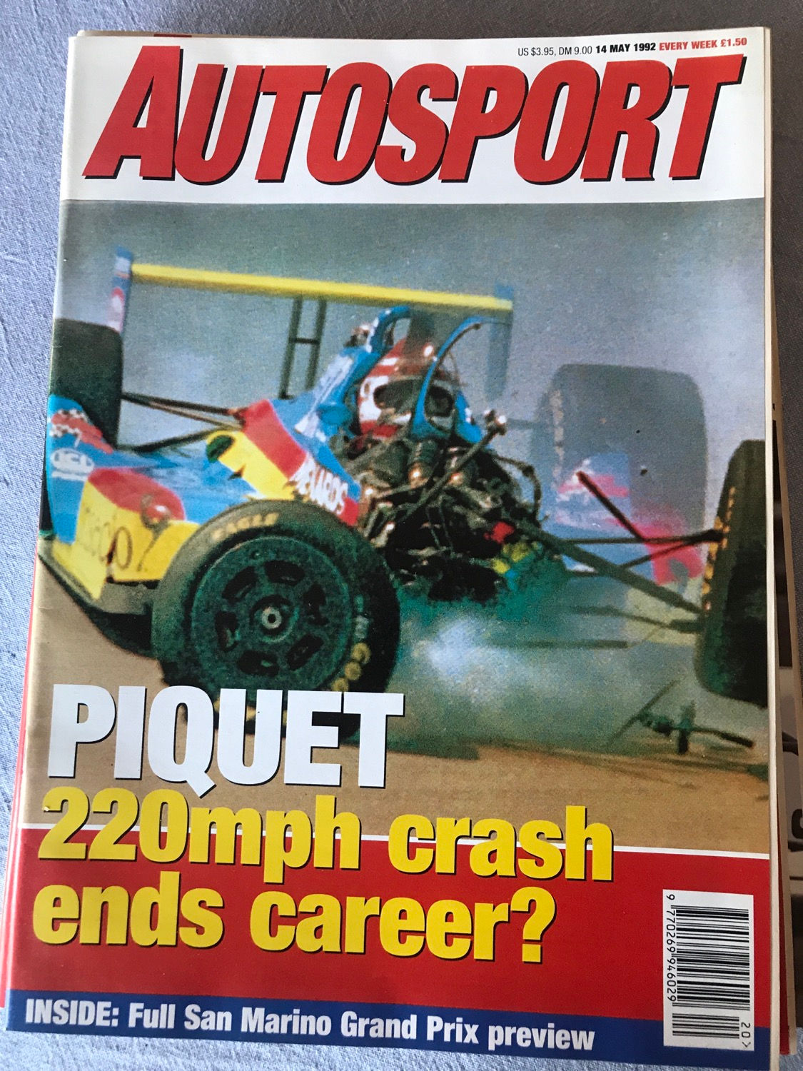 Autosport Magazine 14 May 1992 Auriol Wins Tour De Corse Gene Silverstone F3000