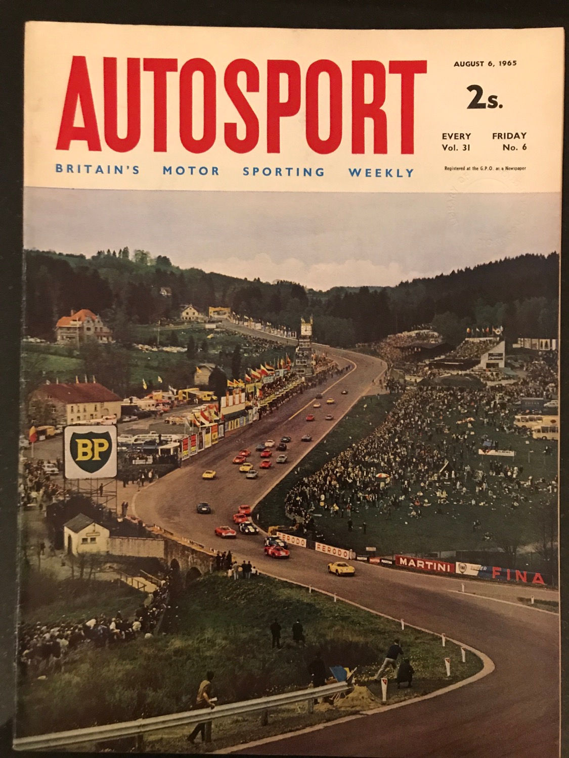 Autosport 6 August 1965 Jim Clark Lotus wins German F1 GP world champion Renault