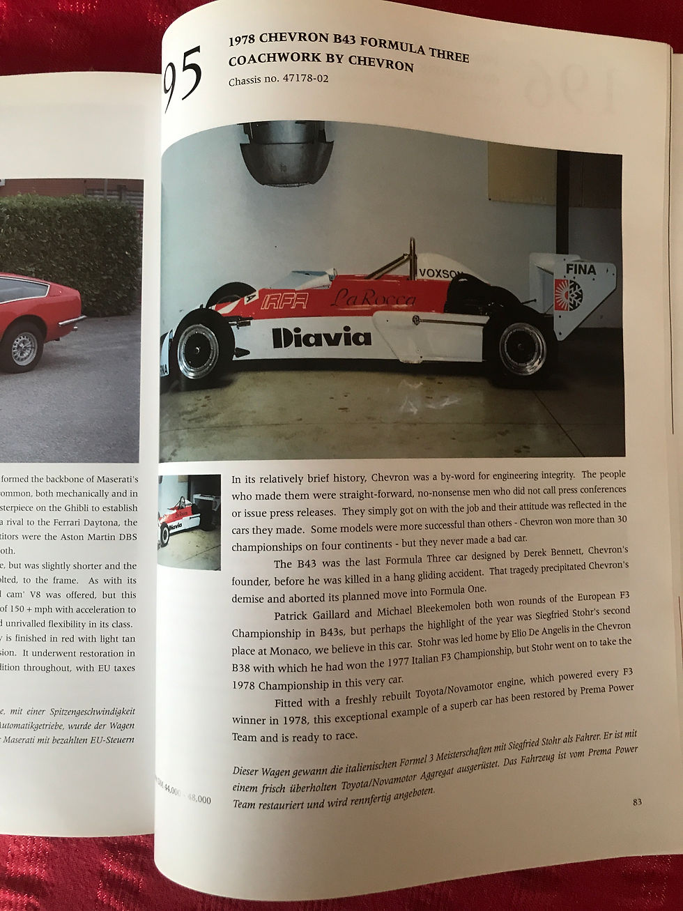 Thumbnail: Brooks Auction Catalogue 105 Nurburgring August 1999 Racing Cars Automobilia 