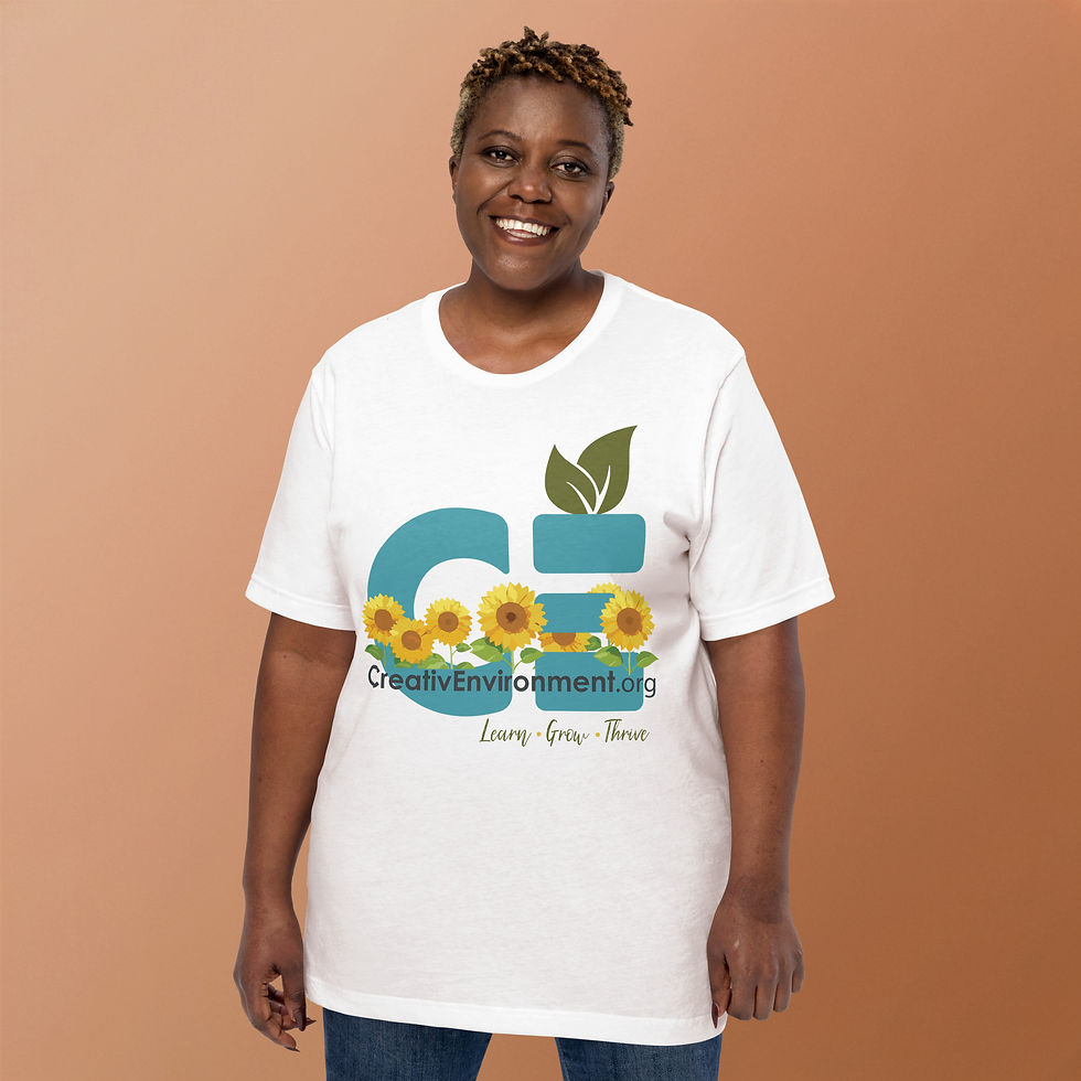 Thumbnail: CE Sunflowers Unisex T-shirt | Bella + Canvas