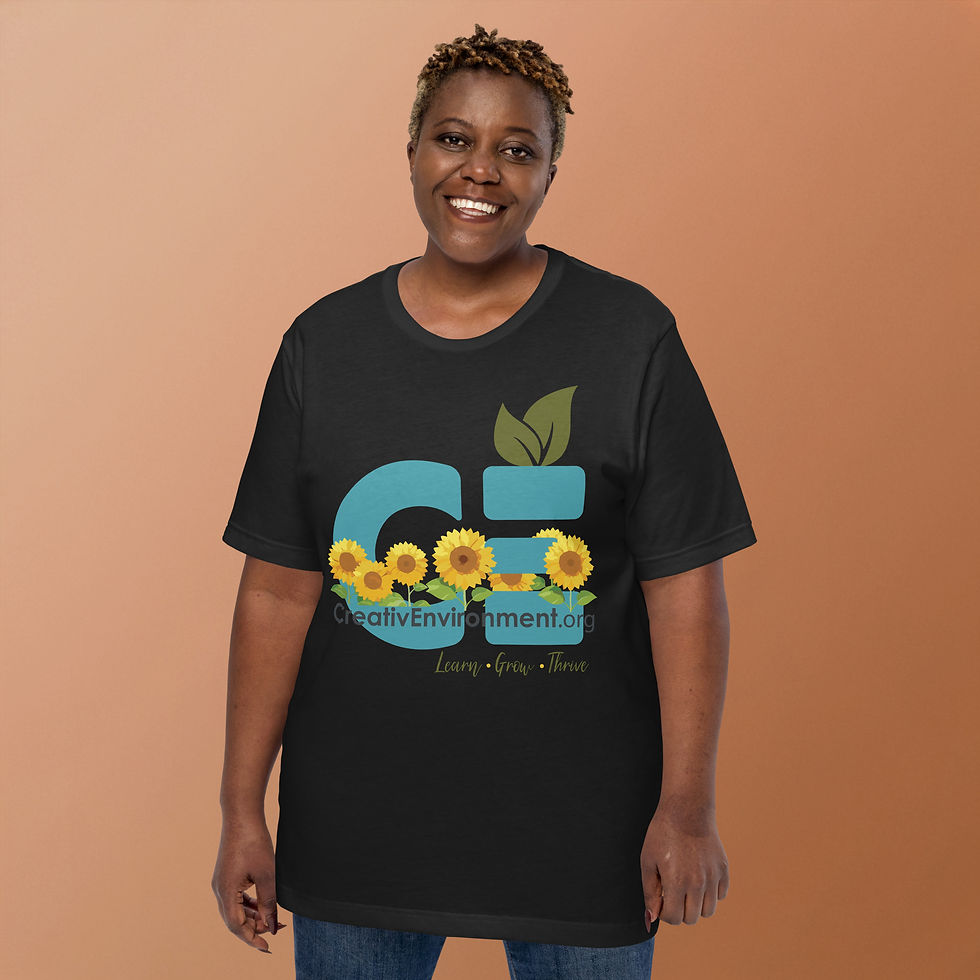 Thumbnail: CE Sunflowers Unisex T-shirt | Bella + Canvas