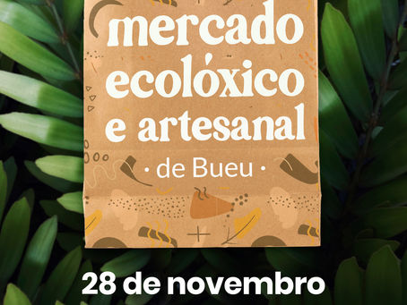 O Mercado Ecolóxico e Artesanal de Bueu enfronta o mal tempo