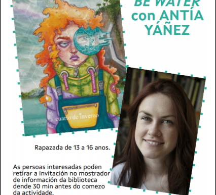 Ciclo de encontros literarios con Antía Yáñez