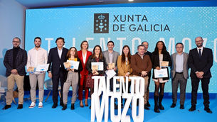 A segunda edición do certame 'Talento Mozo' recoñece a traxectoria e os proxectos de cinco galegos