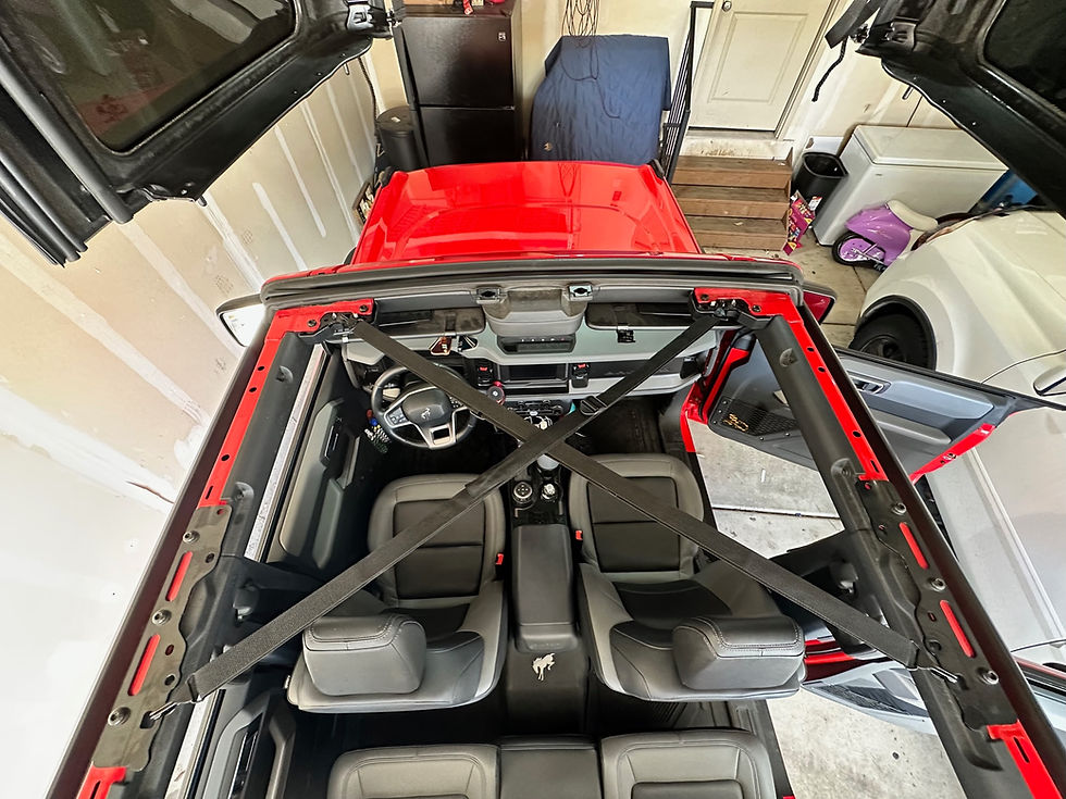 Thumbnail: Top view of 2021-2024 Ford Bronco 2 Door