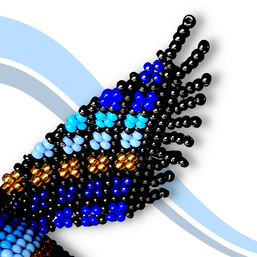 Thumbnail: Collar de colibrí "Faisán del Pacífico"