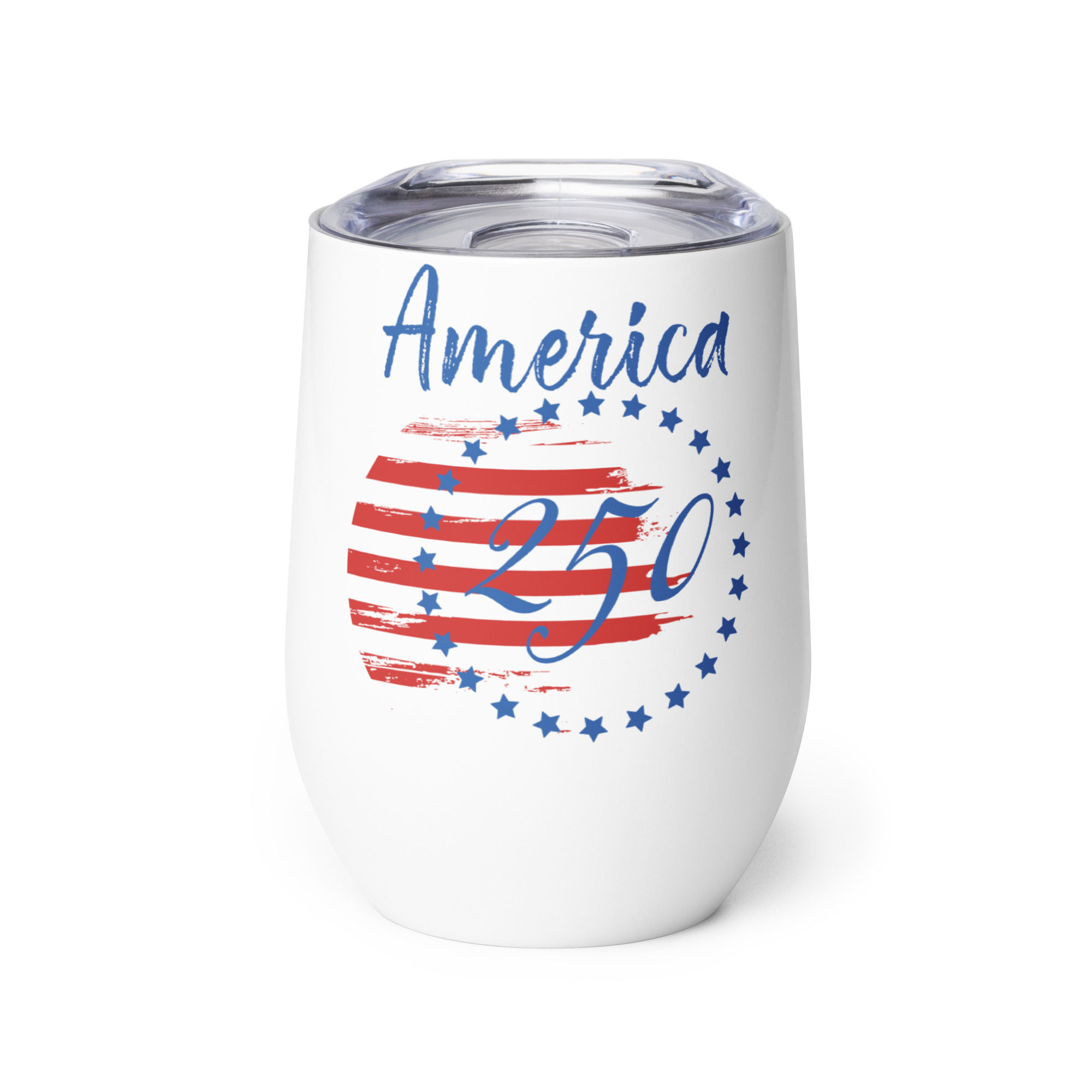 America 250 Wine tumbler