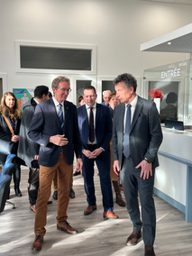 inauguration de la Maison médicale communale de Hésingue