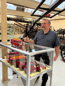 inauguration de la nouvelle exposition temporaire du Musée du Sapeur-Pompier d'Alsace