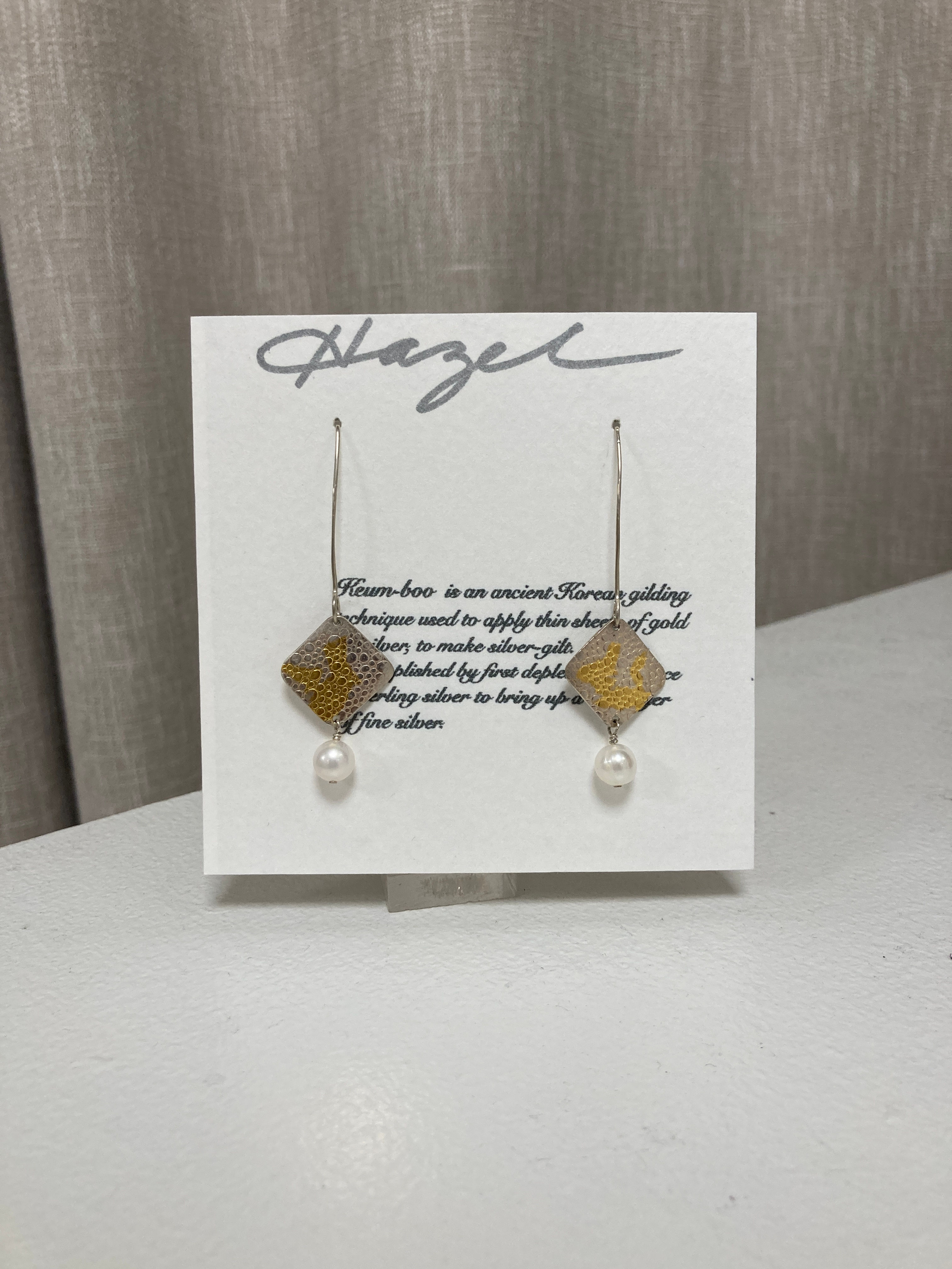 925 Sterling Silver 24kt Gold, Fresh Water Pearls