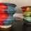 Thumbnail: Multi-Colored Stoneware Pottery