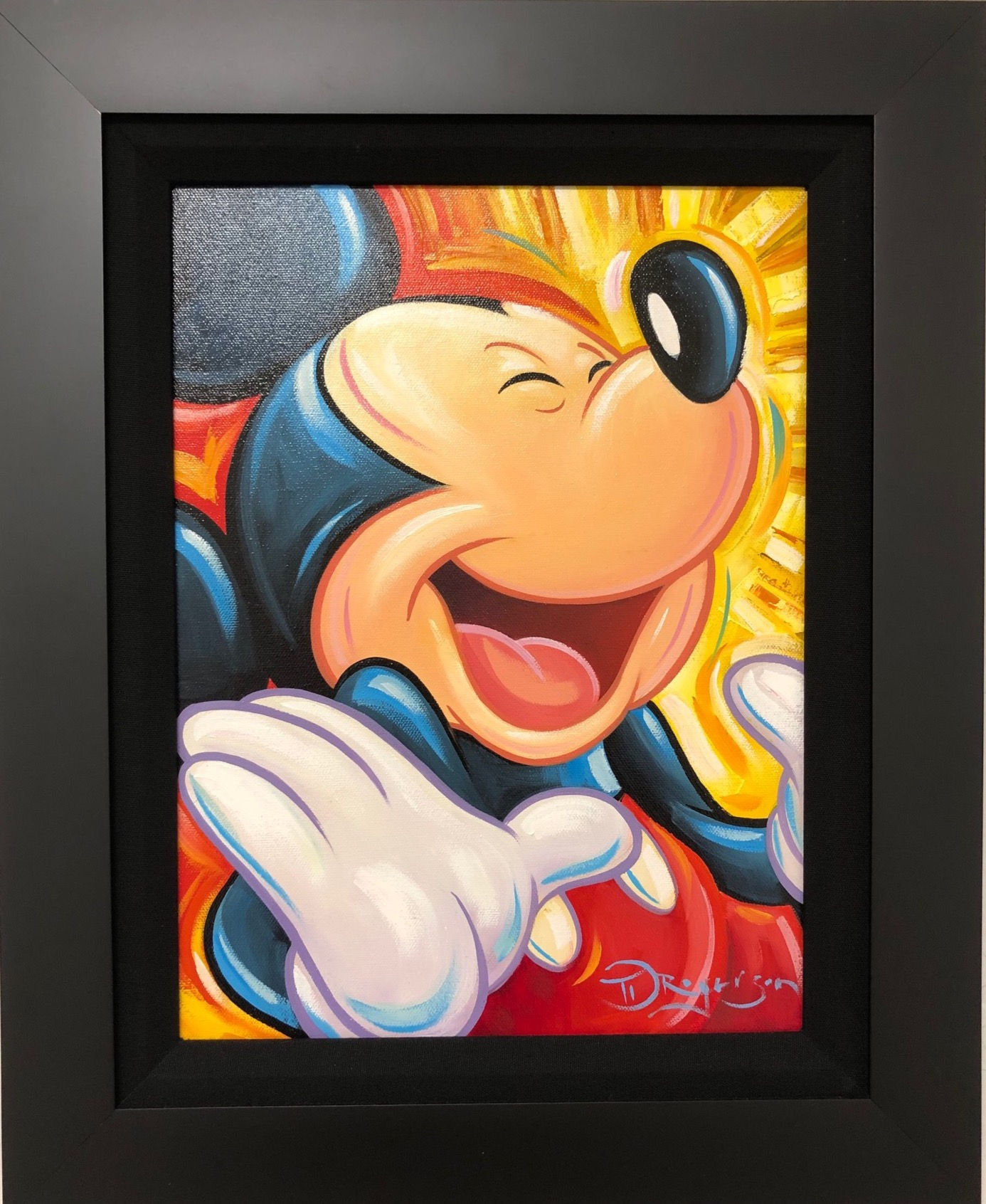 Laughing Mickey