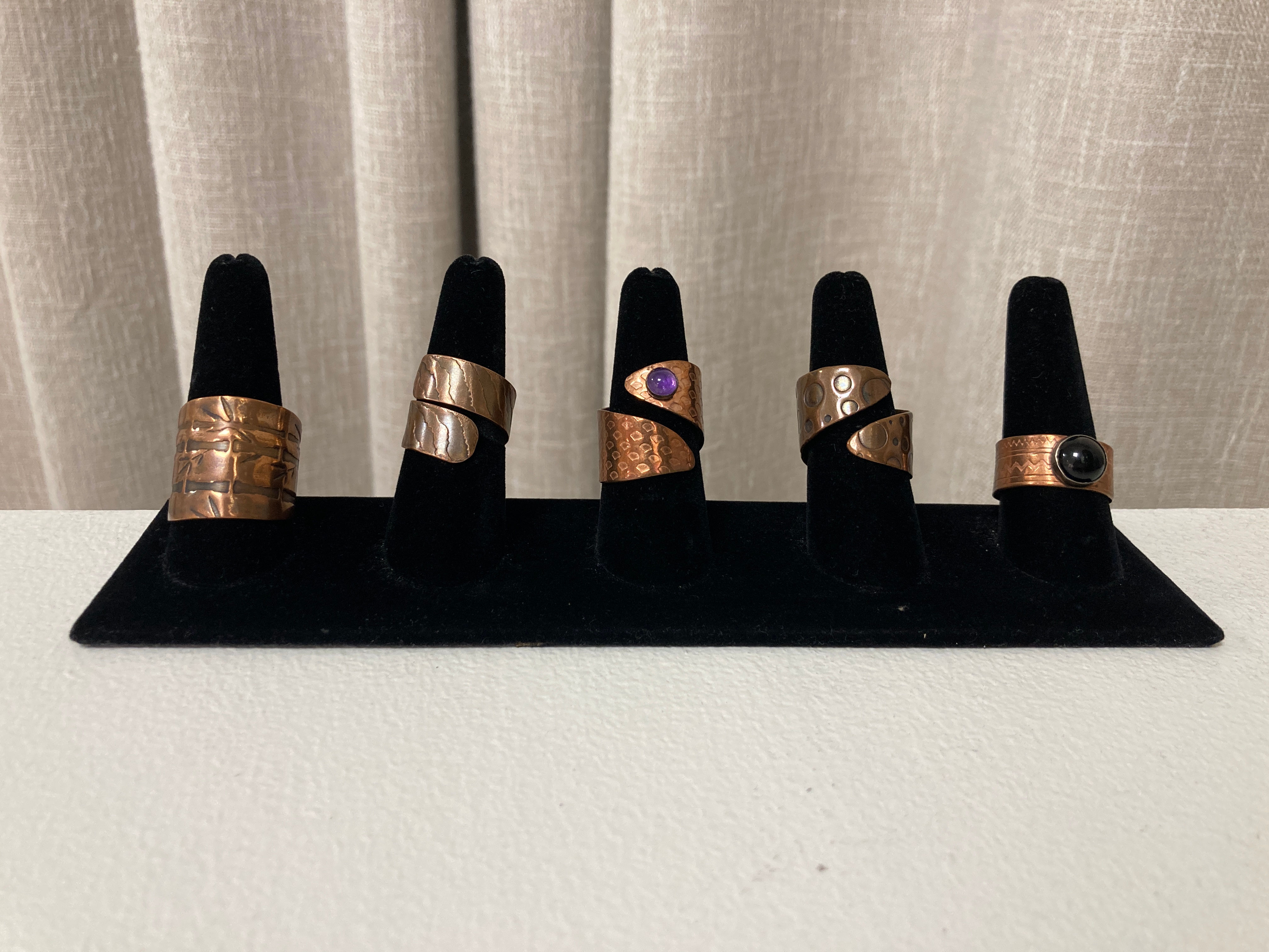 Assorted Copper Rings
