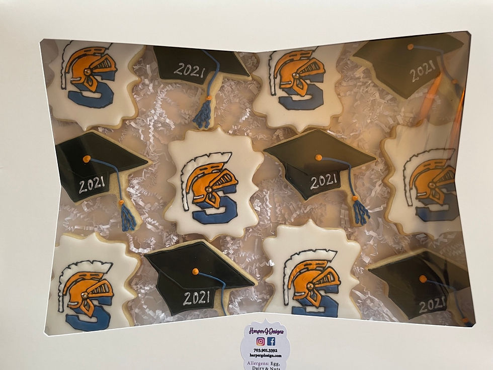 Thumbnail: Dozen Graduation cookies 