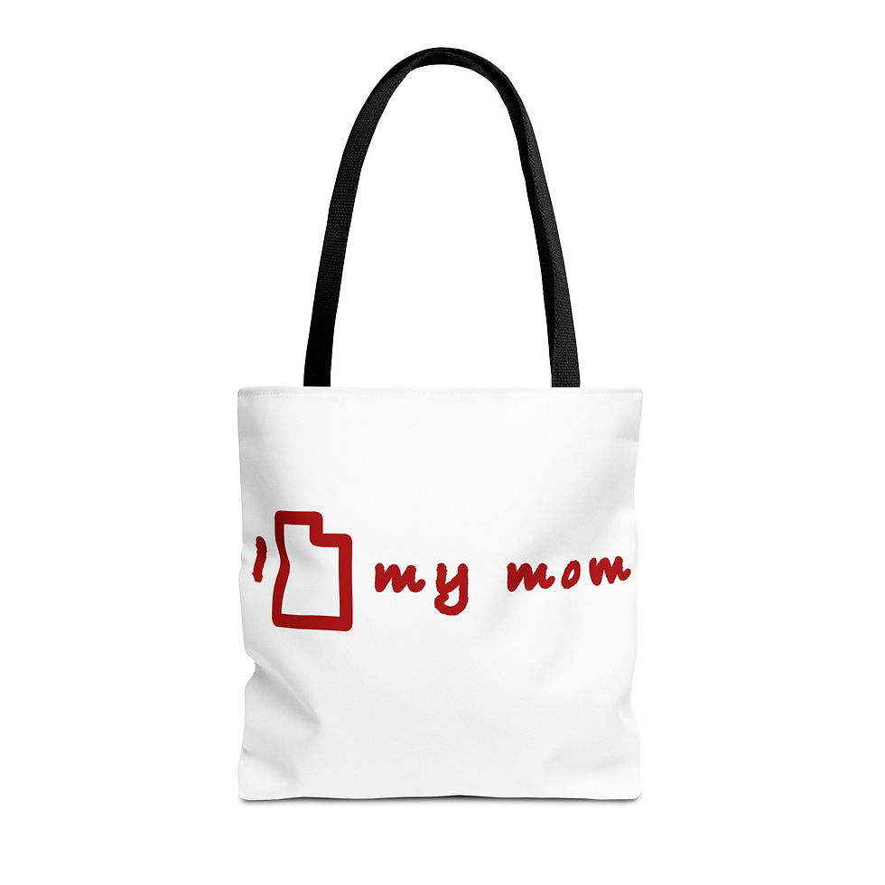 Thumbnail: I Love My Mom Tote Bag