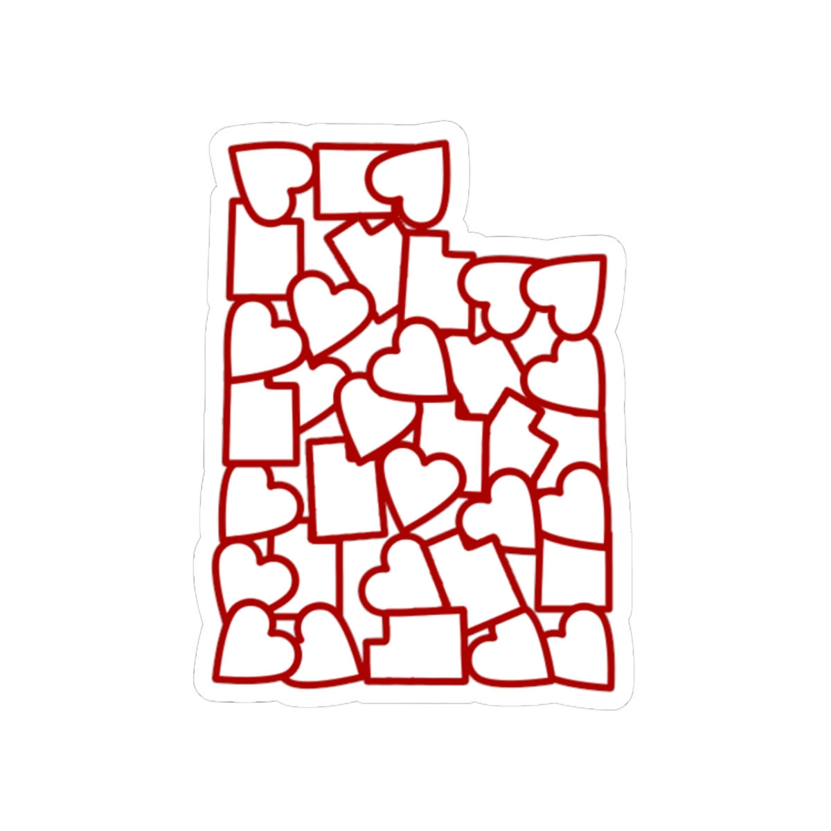 Utah Love Sticker