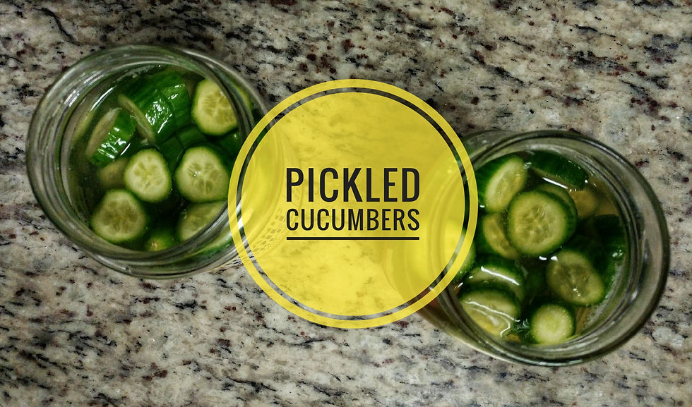 Pickled Cucumbers