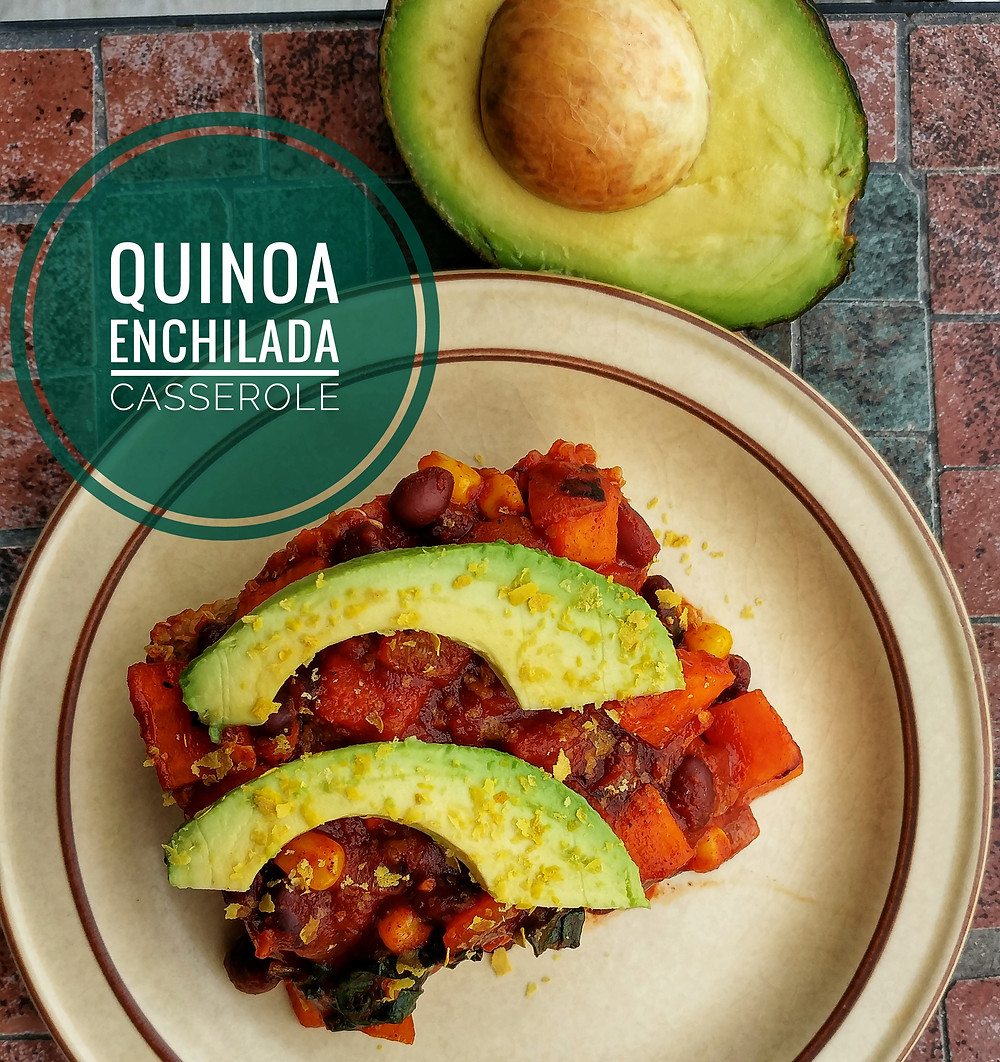 Quinoa Enchilada Casserole