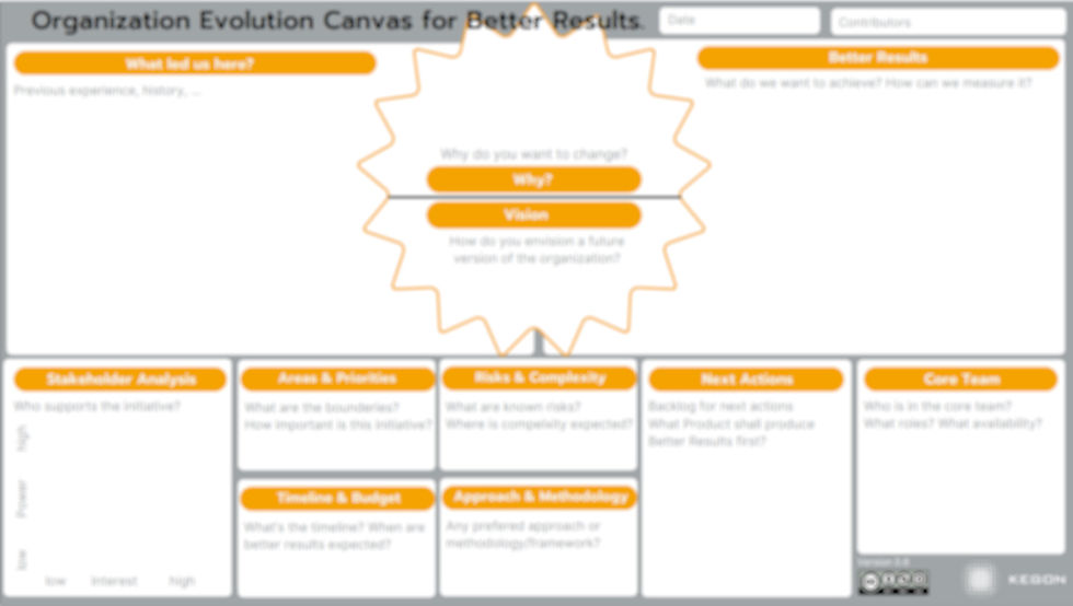 Better Organization Canvas