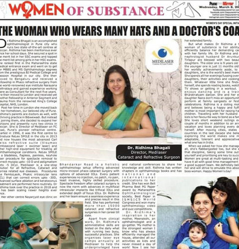 Featured in Pune Mirror: International Women’s Day 2023
