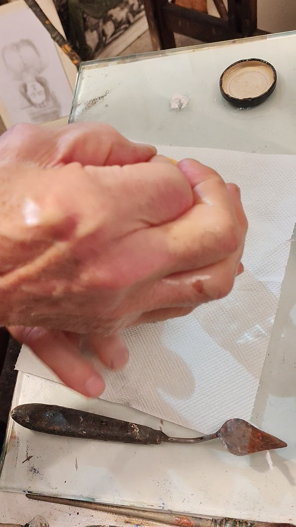 Thumbnail: Egg Tempra Painting Techniques with Gene Baldini