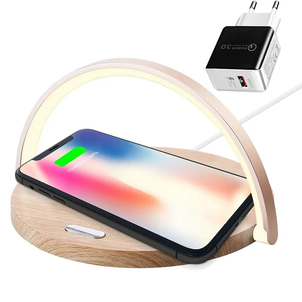 Thumbnail: Chargeur sans-fils de 10w, choix de 4 couleur et possibilité de fil ou non 🌙🔋