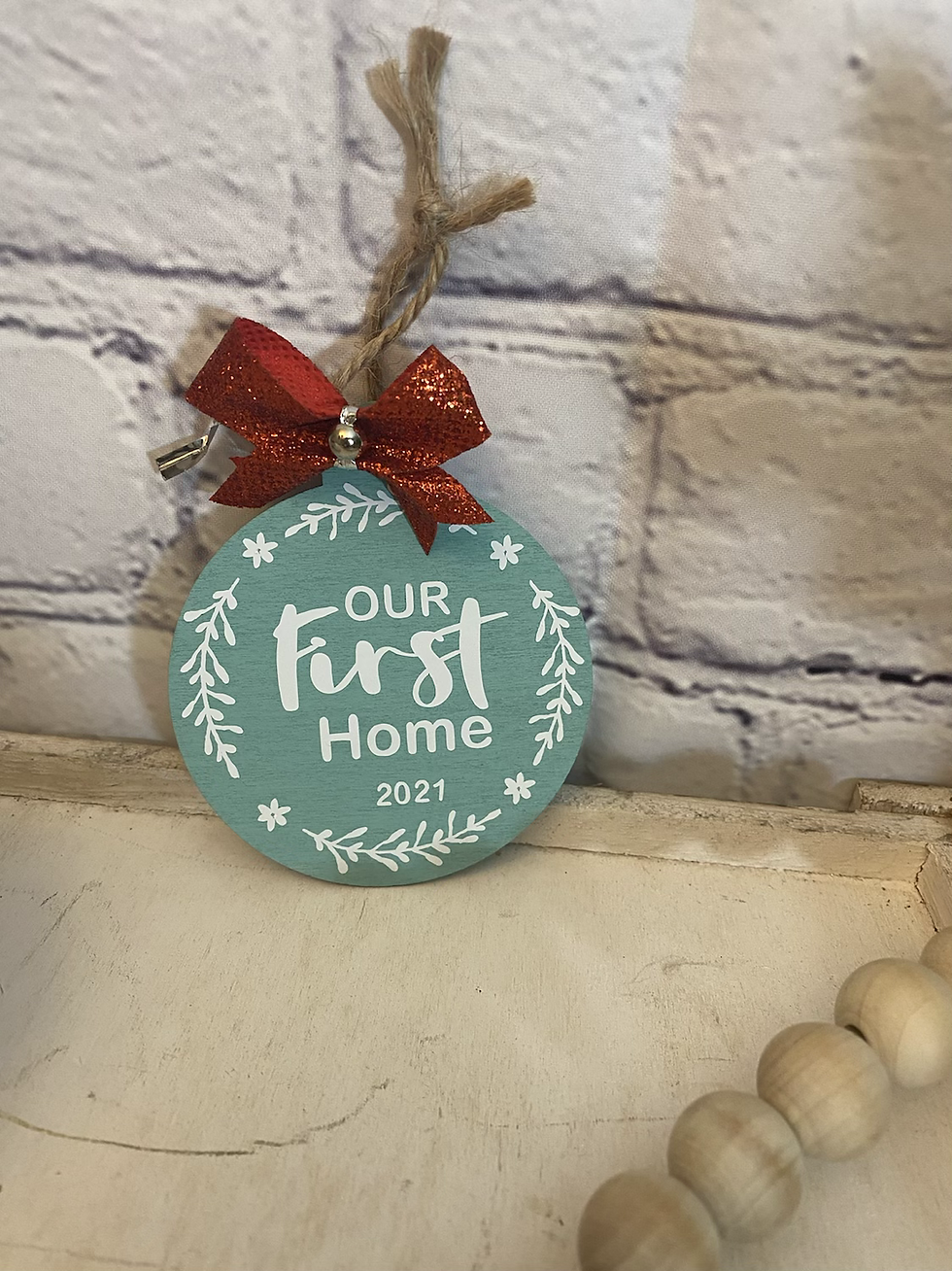 Thumbnail: Personalized Wooden Ornaments