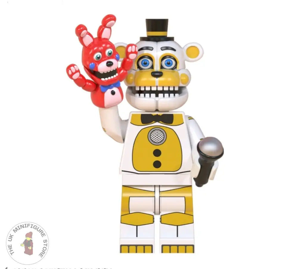 Five Nights at Freddy's Minifigure - Figure 6 - Golden Funtime Freddy