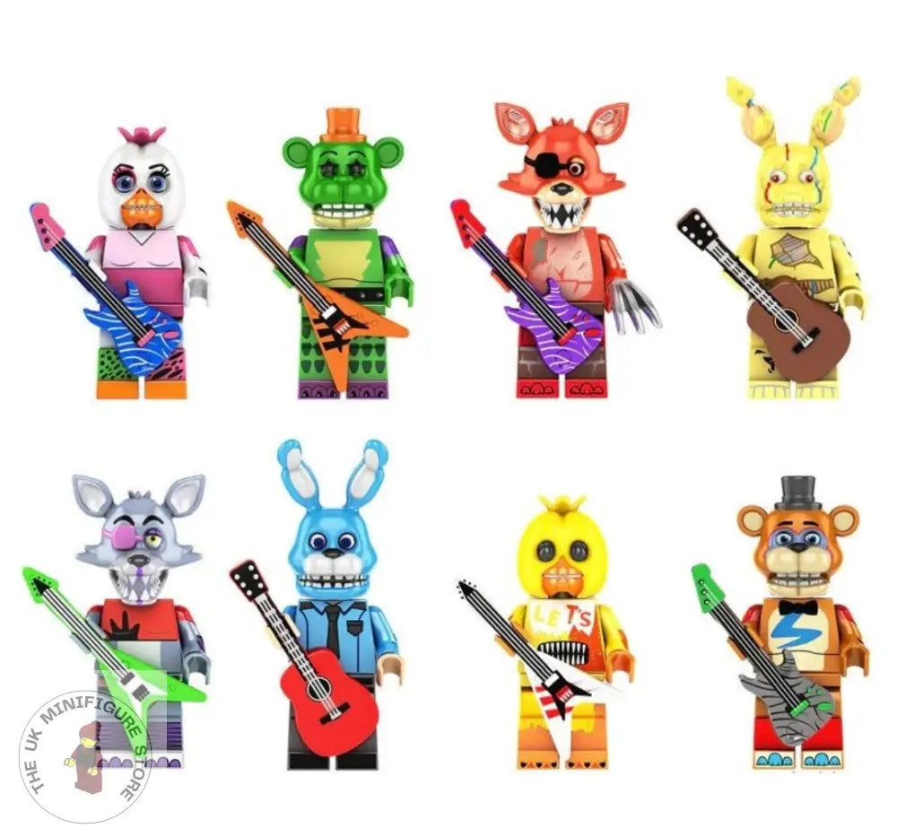 Five Nights at Freddy's Set of 8 Minifigures - Style 4