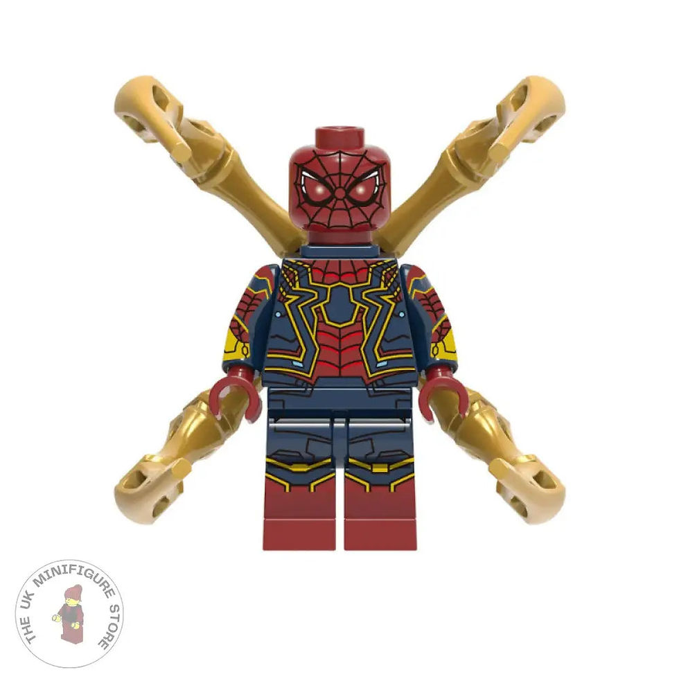 Spiderman Minifigure - Figure 116 - Spiderman - Marvel Iron Spider (kill mode)