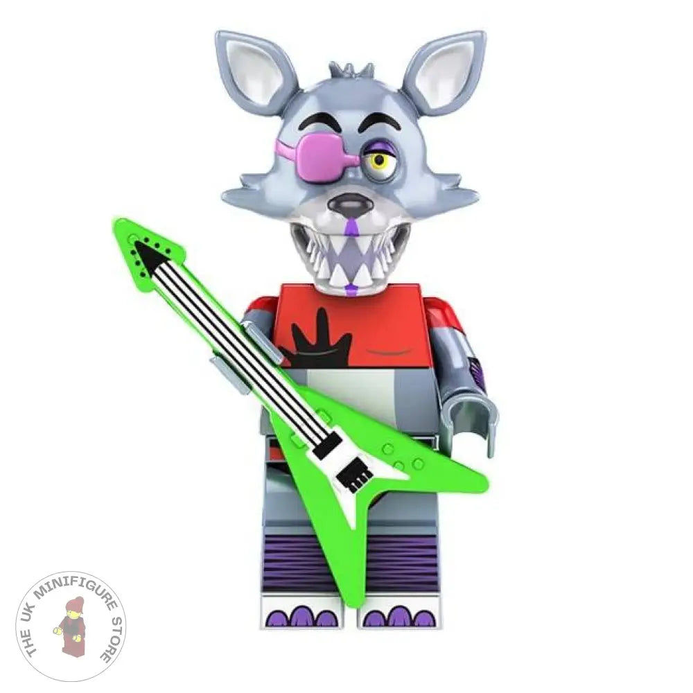 Five Nights at Freddy's Minifigure - Figure 37 - Foxy Spincraft (silver edition)