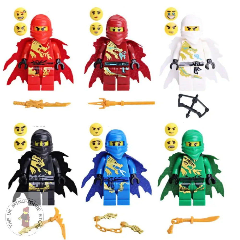 Ninjago Set of 8 Minifigures - Style 7